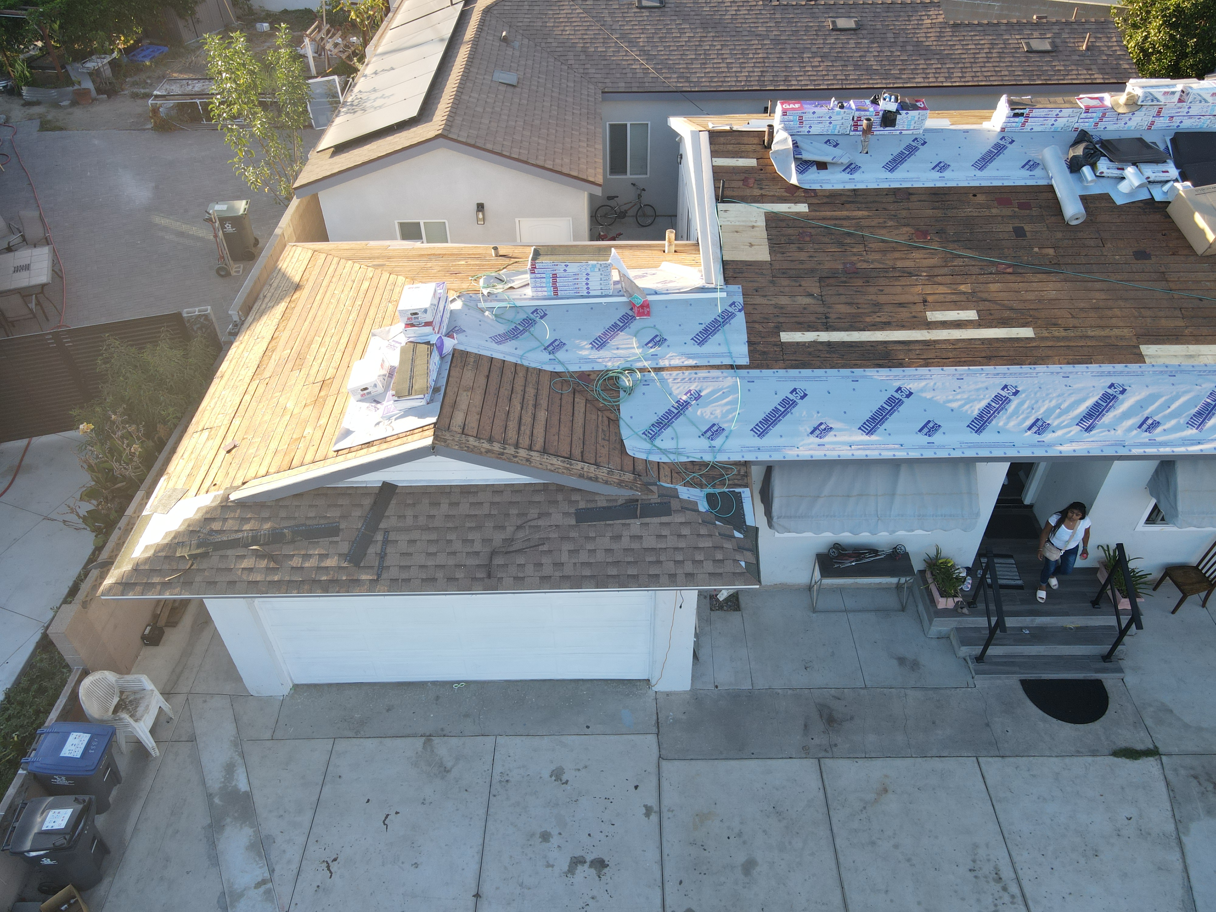 Roofing — In Progress